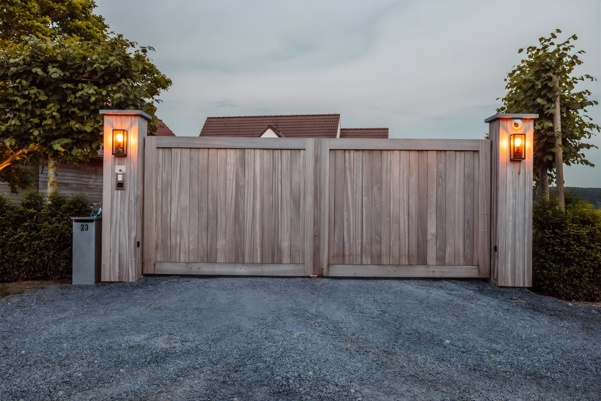 lichtprojekt_Clara Muro Lungo - Luminello - poort